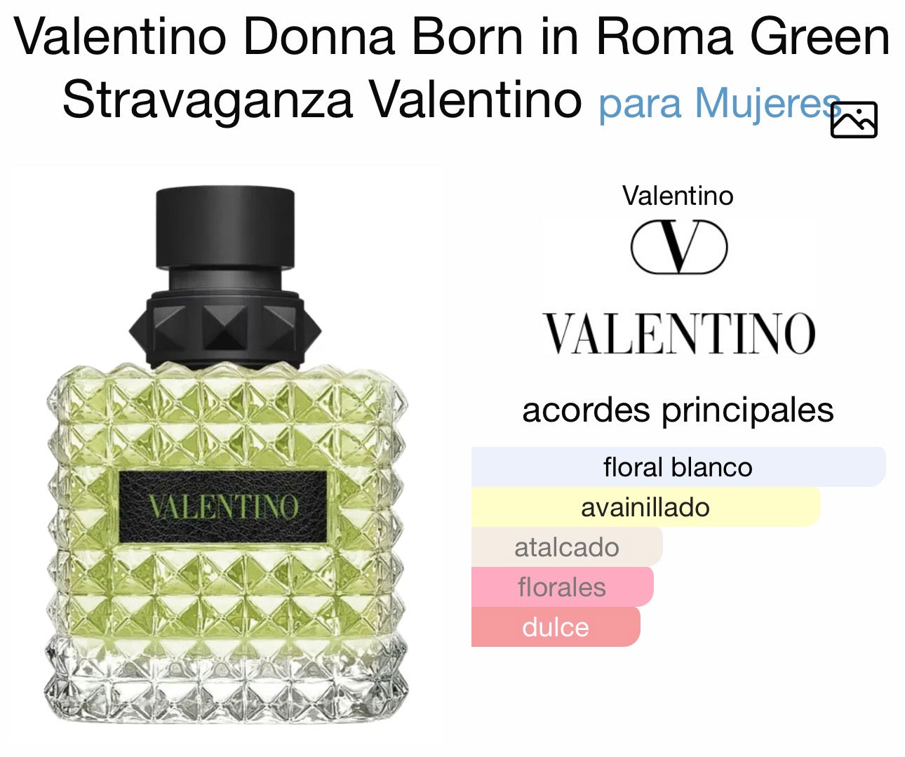 Donna Born in Roma Green Stravaganza Valentino