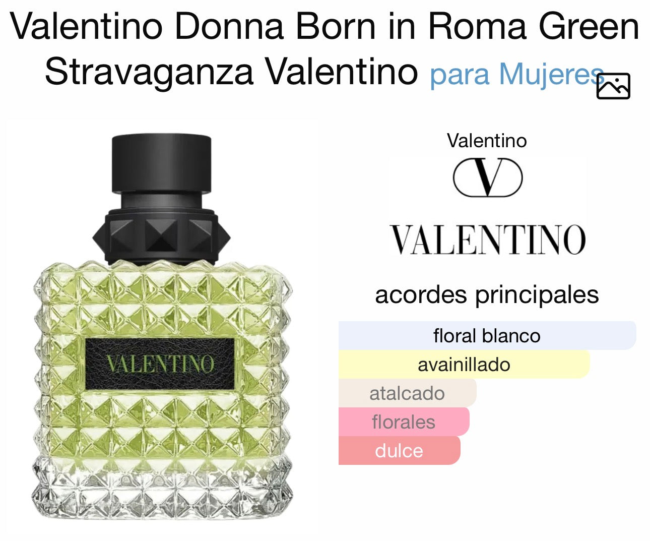Donna Born in Roma Green Stravaganza Valentino