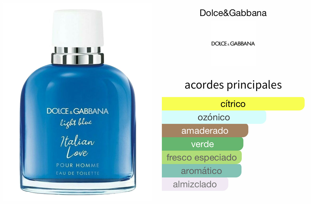 Light Blue Italian Love Dolce Gabbana