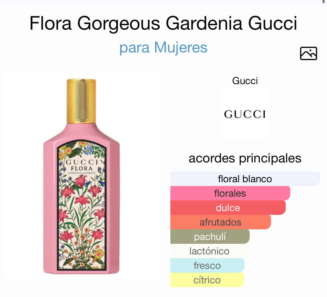 Flora Gorgeous Gardenia Gucci