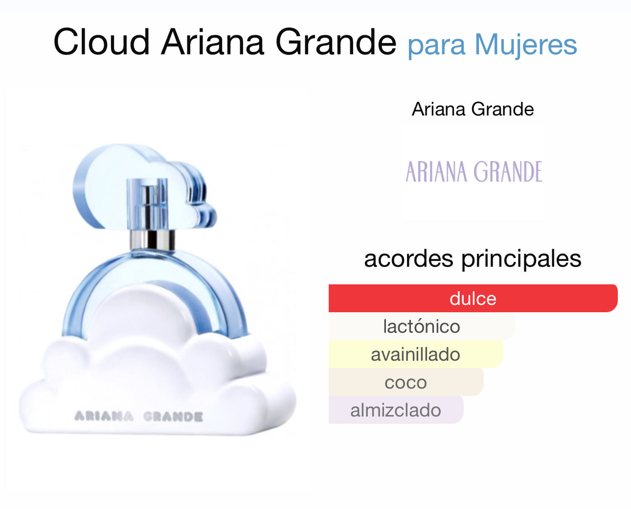 Cloud Ariana Grande