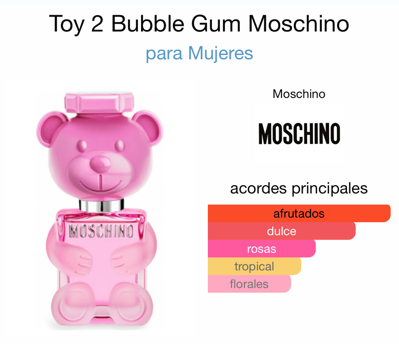 Toy 2 Bubble Gum Moshino