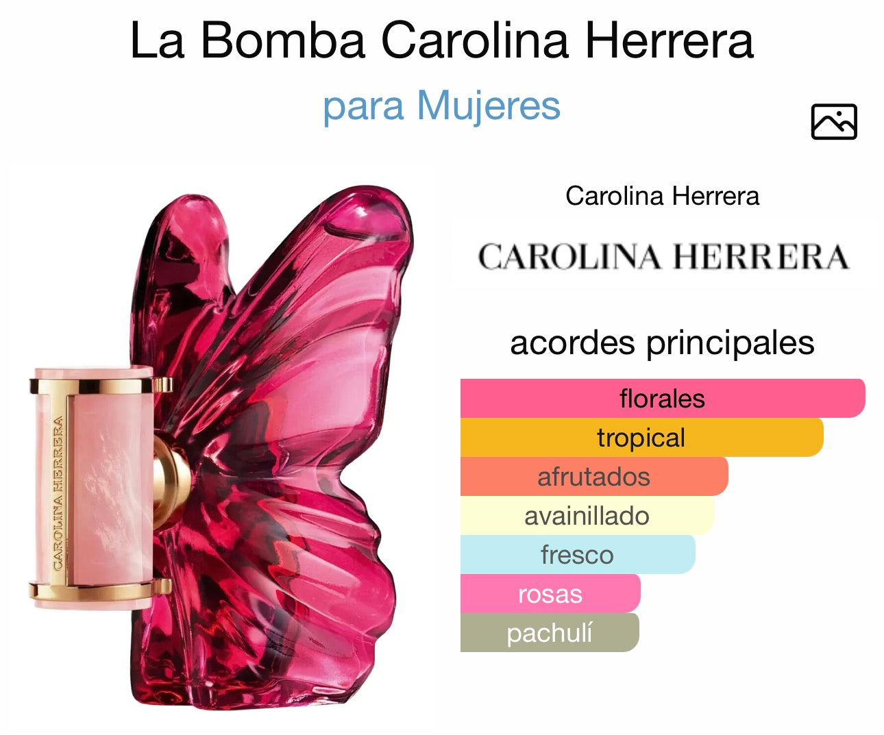 La Bomba Carolina Herrera