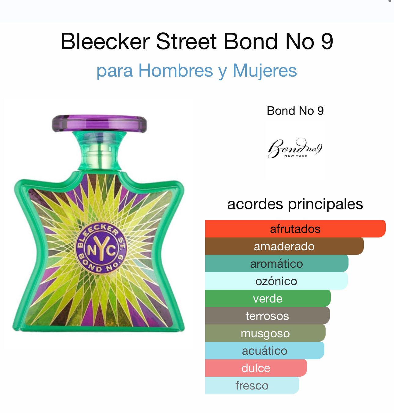 Bleecker Street Bond No9