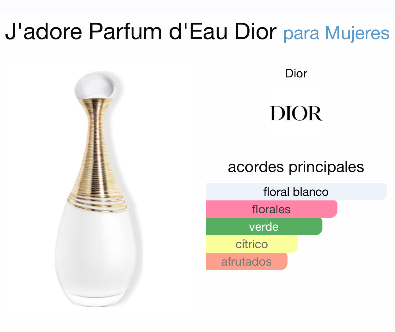 J’adore Parfum d’eau Dior