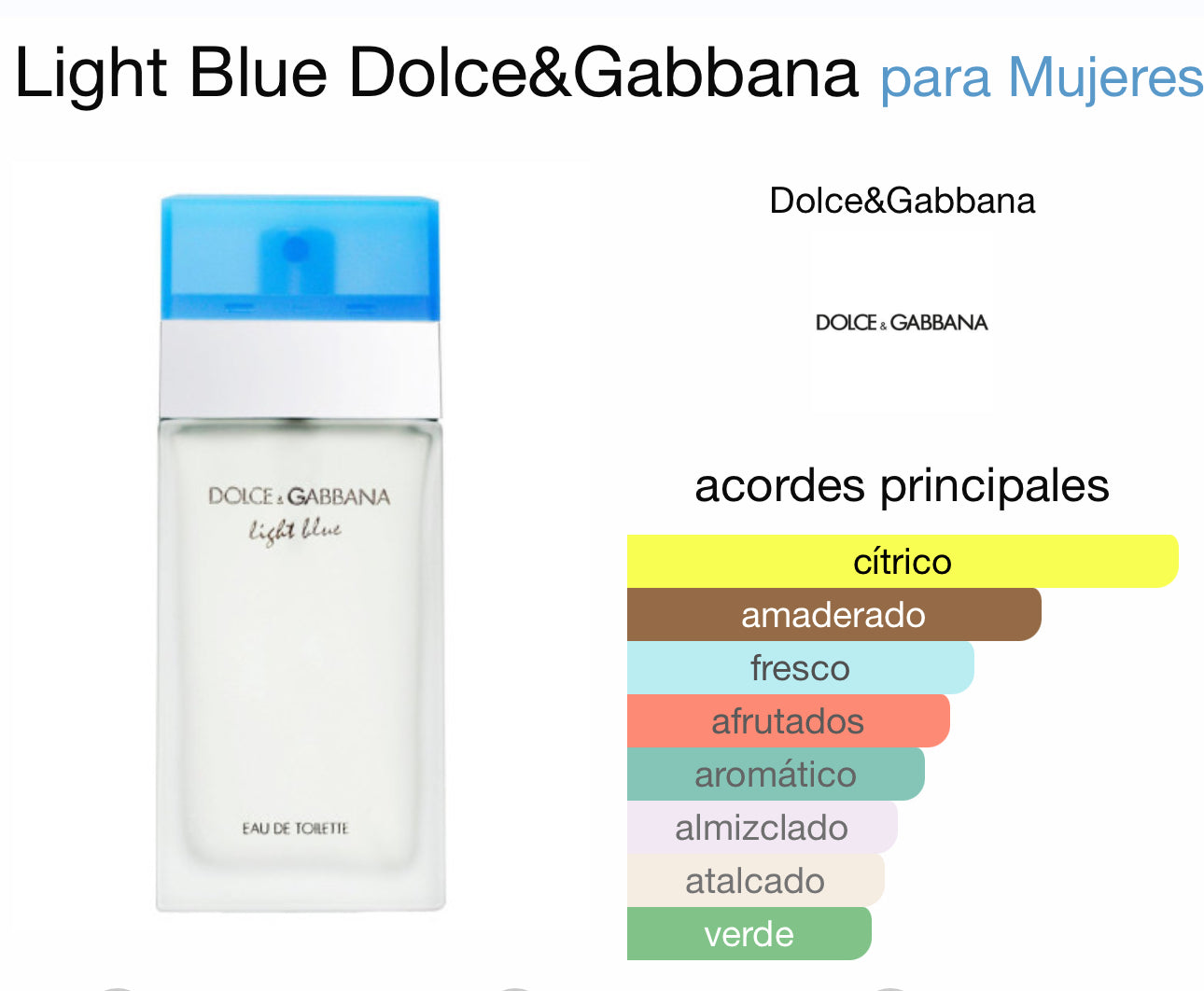 Light Blue Dolce&Gabbana