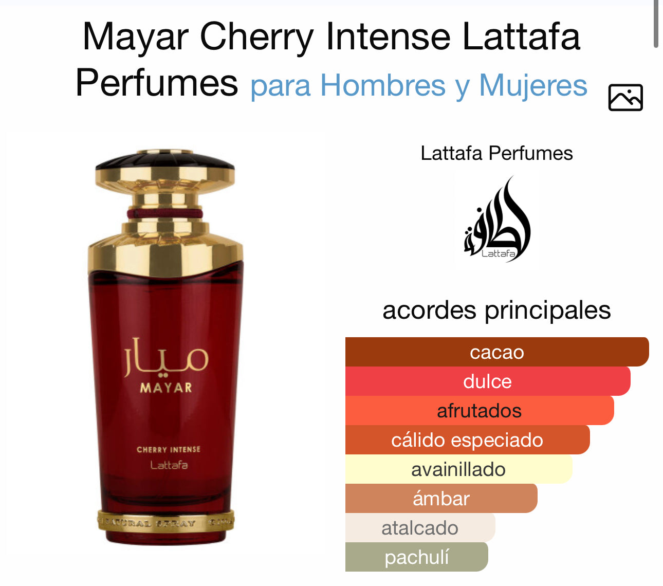 Mayar Cherry Intense Lattafa