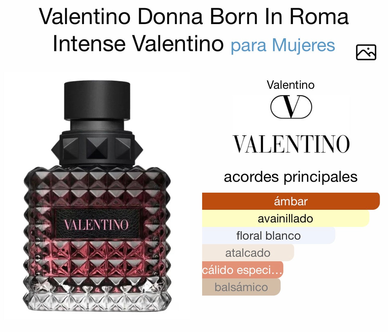 Donna Born In Roma Intense Valentino