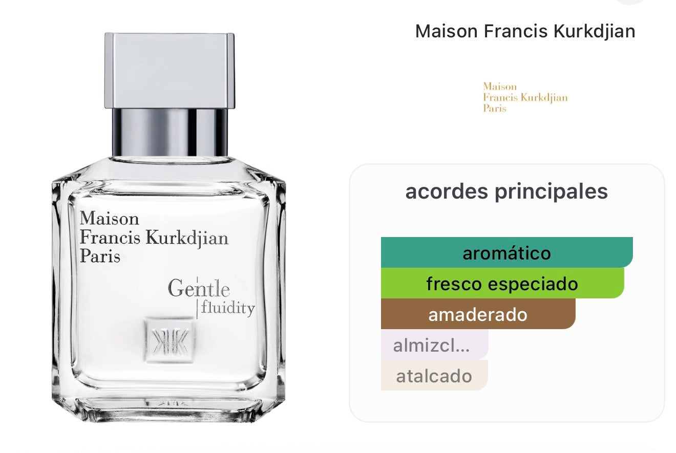 Gentle Fluidity Silver Maison Francis Kurkdjian