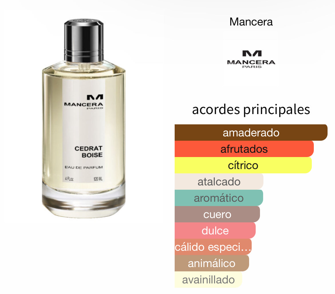 Mancera Cedrat Boise – DecantsCostaRica