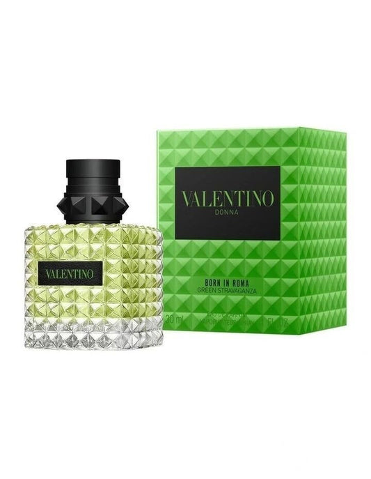Donna Born in Roma Green Stravaganza Valentino