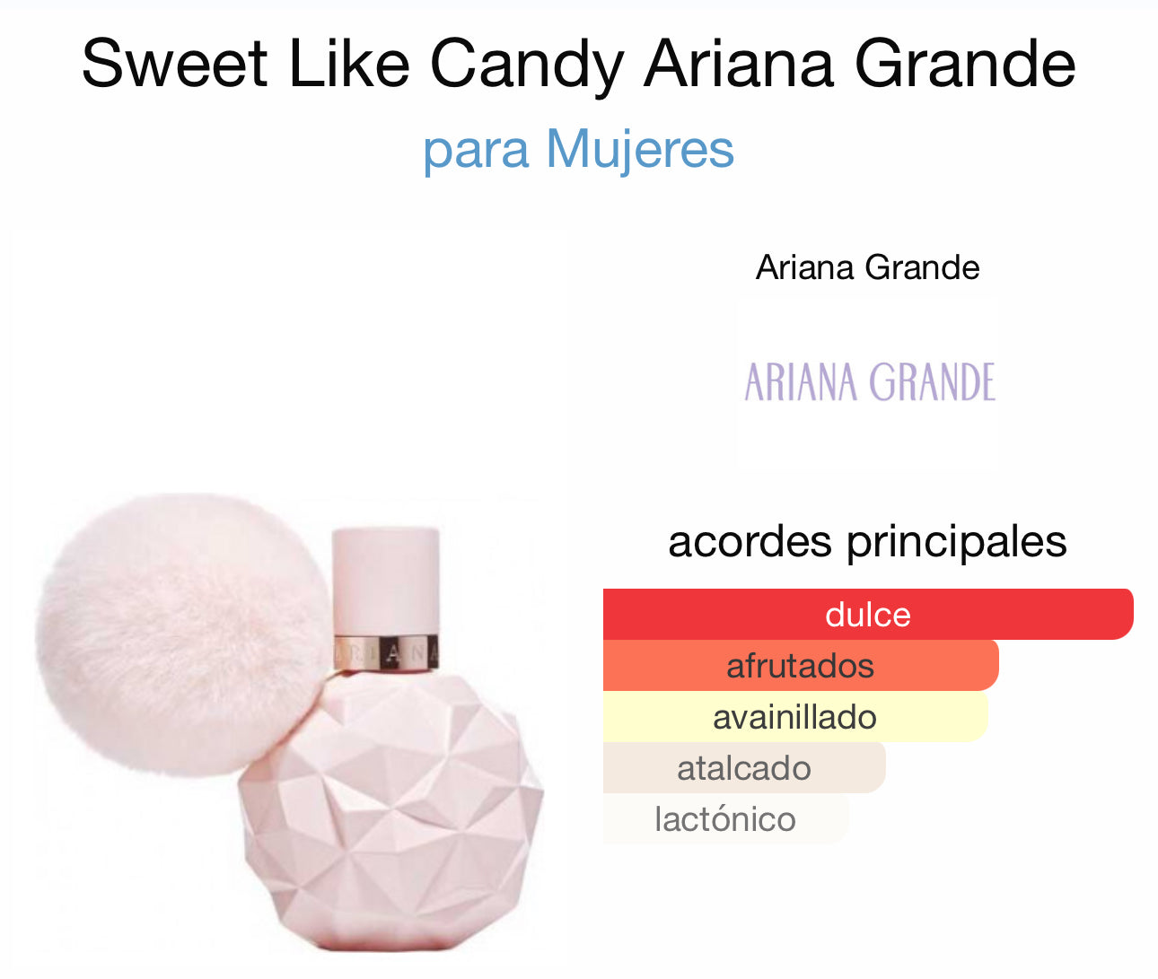 Sweet like candy de Ariana Grande