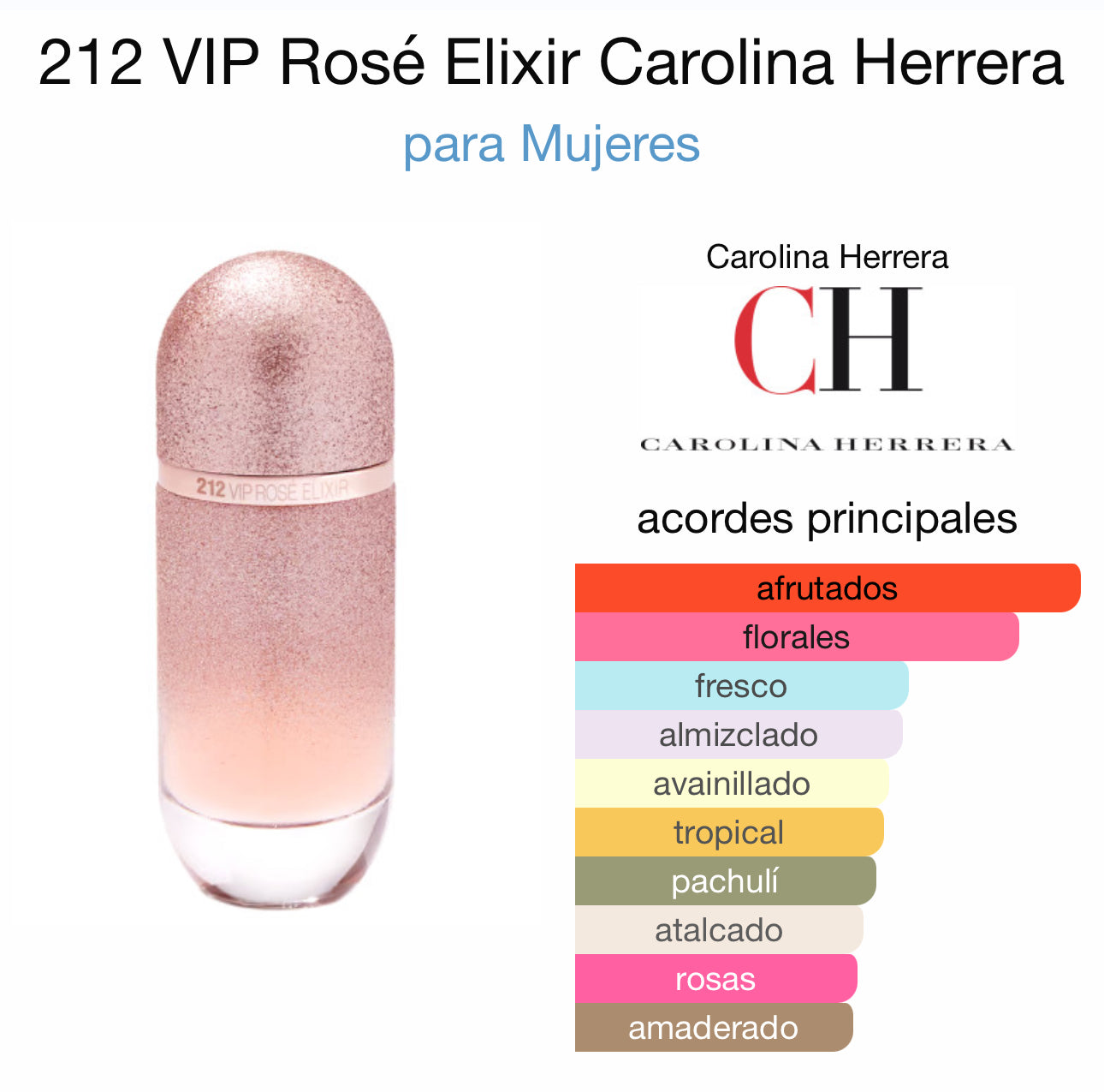 212 VIP Rose Elixir Carolina Herrera